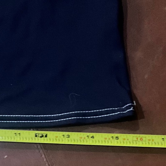 Issac Mizrahi Navy Tankini Swim Top and Bottom set. Sz S & M - Picture 5 of 12